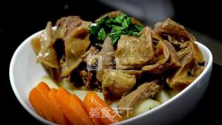 Teochew-style Pepper Clear Soup Collapsed Sand Belly recipe
