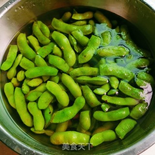 Spicy Fried Edamame recipe