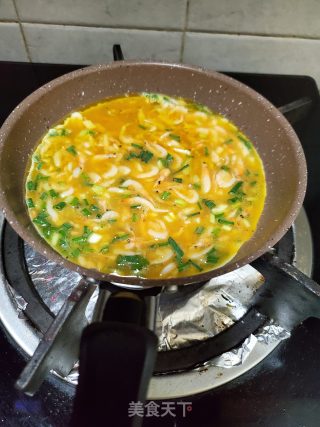 Sakura Shrimp Omelette recipe