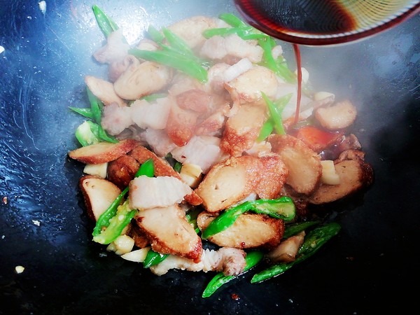 Vegetarian Chicken Stir-fried Meat recipe