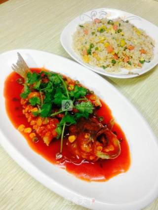 Wealthy Flower and Fish recipe