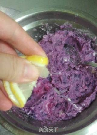 Cheese Purple Potato Mashed recipe