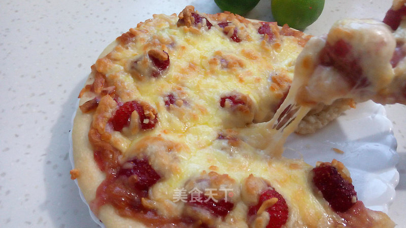 Super Brushed Fruit Pizza-strawberry Pizza recipe