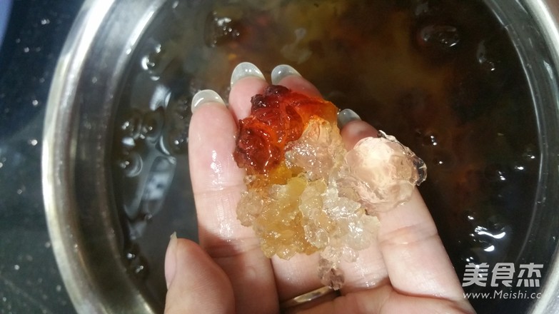 Tremella, Peach Gum, Soup Rice recipe