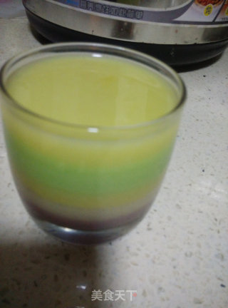 Rainbow Milk Cup recipe