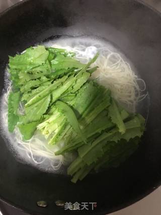 White Egg White Noodle Soup recipe