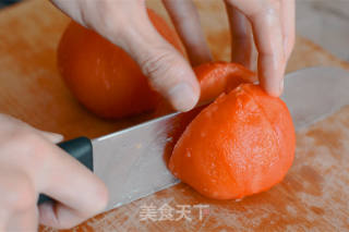 Drink A Bowl of Potato Tomato Soup While It's Hot recipe