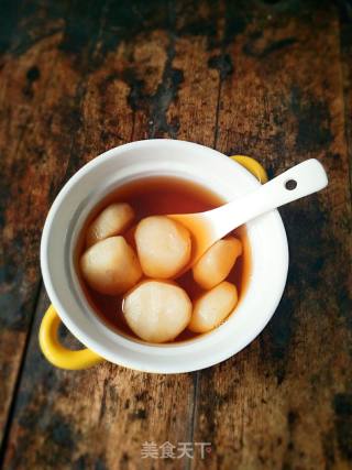 Braised Horseshoe Brown Sugar Water recipe