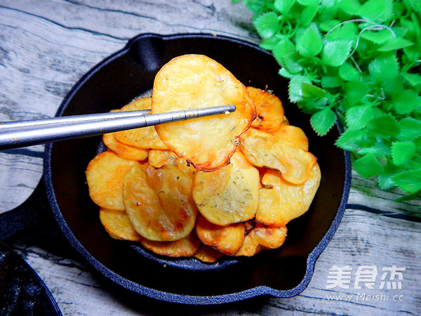 Roasted Potato Chips recipe