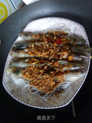 Steamed Vermicelli with Garlic Shrimp recipe