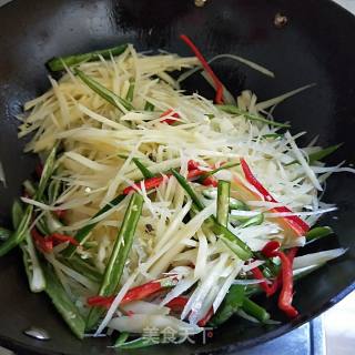 Double Pepper Potato Shreds recipe