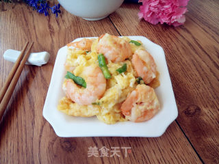 Scrambled Eggs with Shrimp recipe