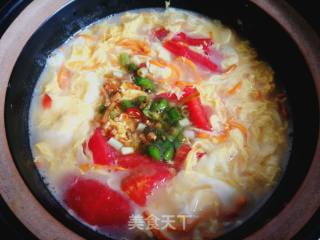 Cordyceps Flower Egg Soup recipe