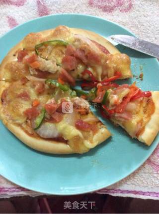 Hot Dog Chicken Wing Pizza recipe