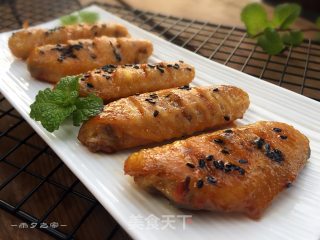 Honey Grilled Wings recipe