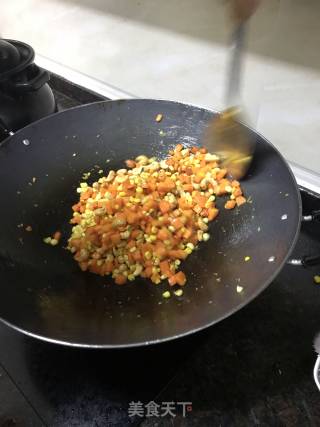 Carrot Corn Stir-fried Cashew Nuts recipe