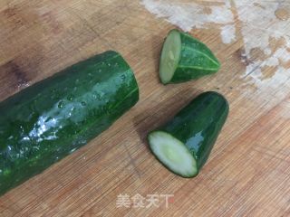 Cucumber Stuffed Meat recipe