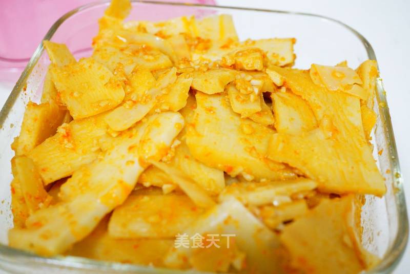 Hot and Sour Bamboo Shoots recipe