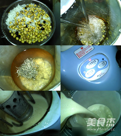 Green Tea Soy Milk recipe