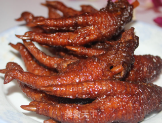 Chicken Feet with Pepper and Tiger Skin recipe