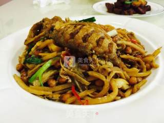 Braised River Fish with Sour Bamboo Shoots and Soy Beans recipe