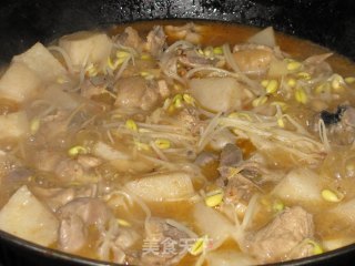 Sour Bamboo Shoots and Papaya Chicken recipe