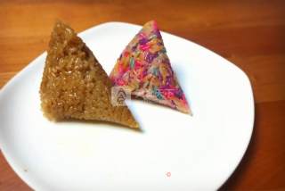 Flower Skin Color Rice Dumplings recipe