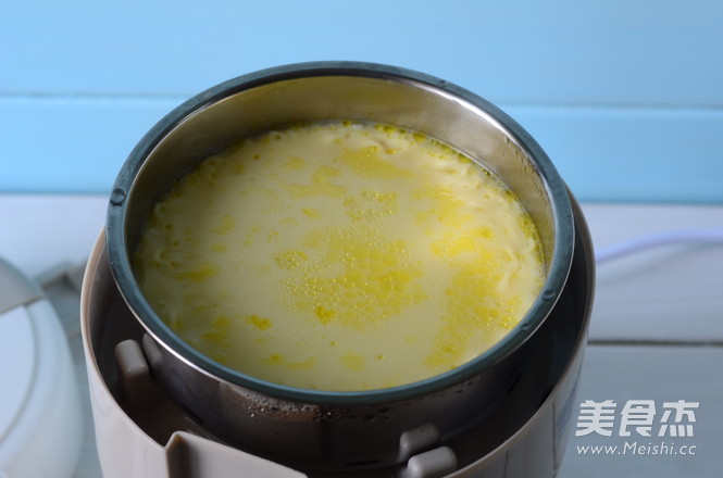 Soy Milk and Egg Custard recipe