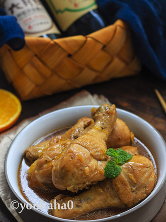 Braised Orange Chicken Drumsticks recipe