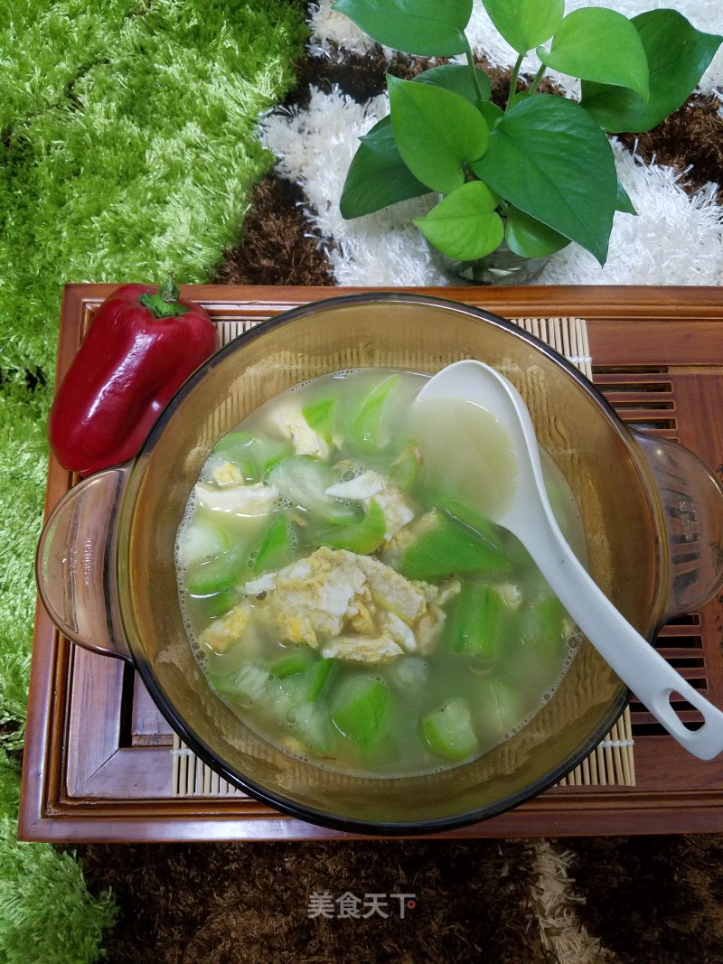 Water Melon and Egg Soup