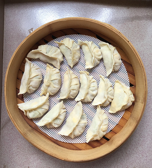 Steamed Dumplings with Zucchini Meat recipe