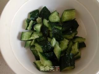 Cucumber with Sesame Sauce recipe