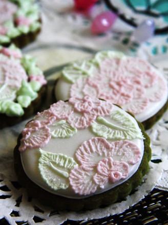 Brush Embroidered Biscuits recipe