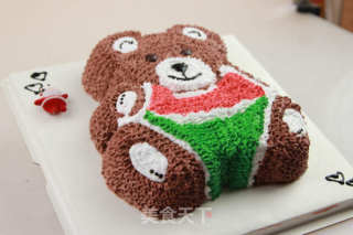 Baby Bear Cake-lively, Cute and Dynamic, I Really Want to Hug You recipe