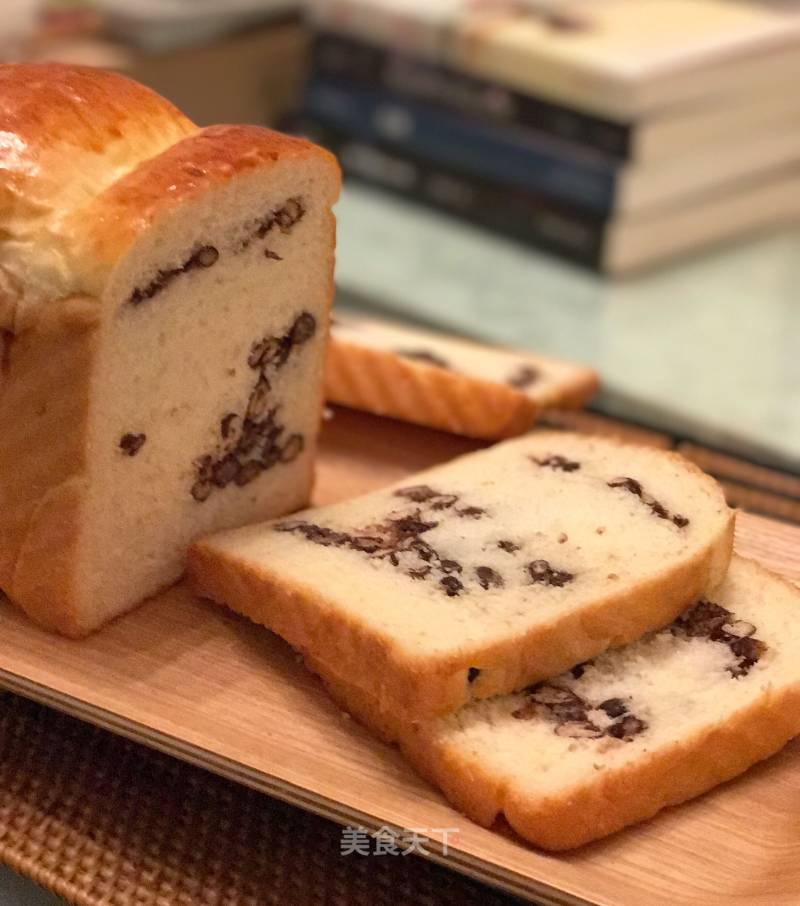 #四session Baking Contest and is Love to Eat Festival# Tangzhong Honey Bean Toast recipe