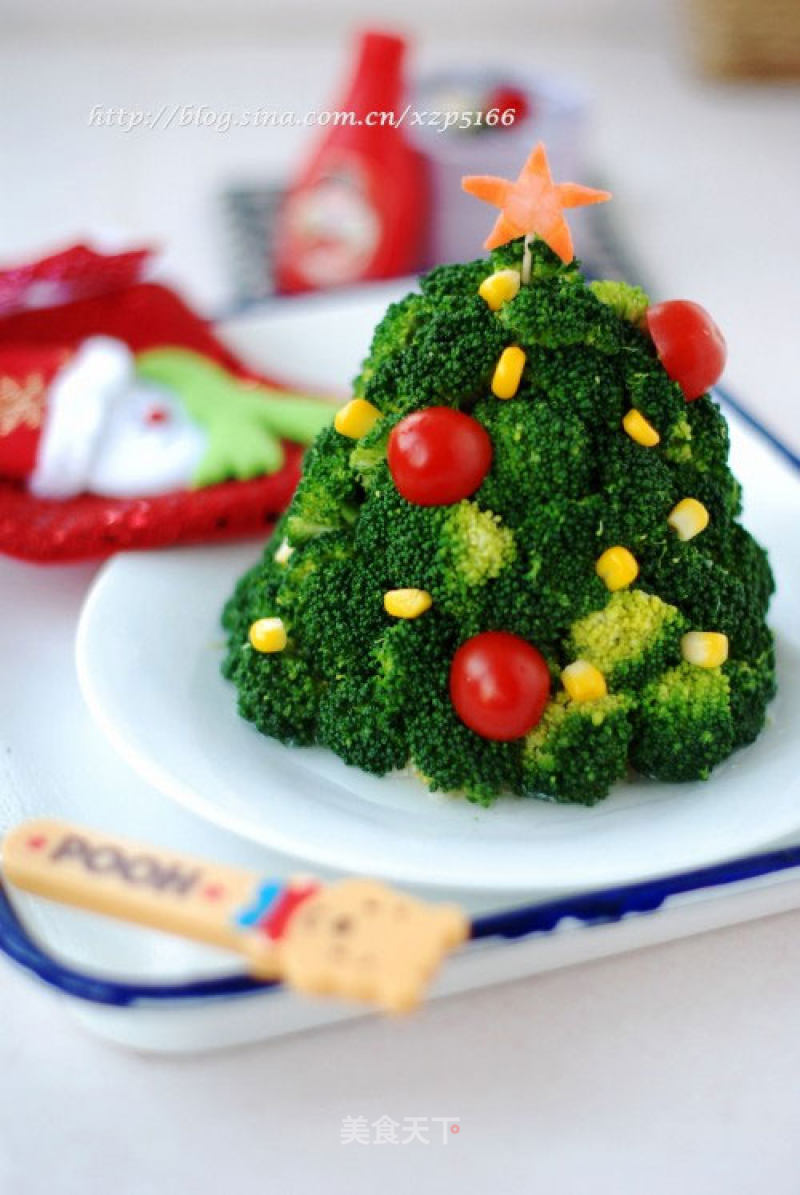 Christmas Tree Salad recipe