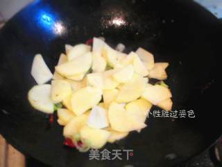 Small Stir-fried Three-color recipe