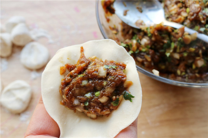 Beef Scallion Dumplings recipe