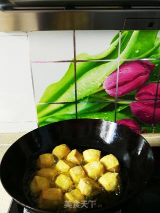 Homemade Fried Tofu Puffs recipe