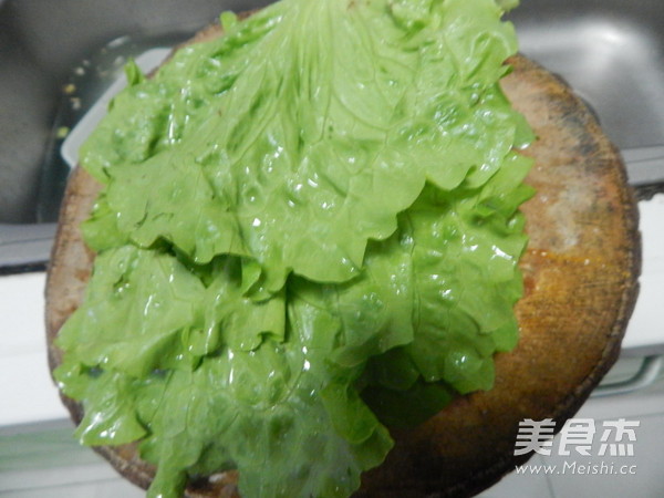 Century Egg Lettuce Soup recipe