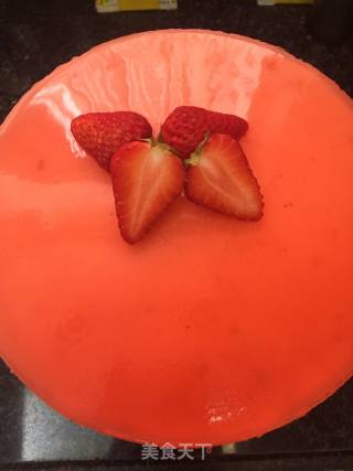 Strawberry Mousse Cake recipe