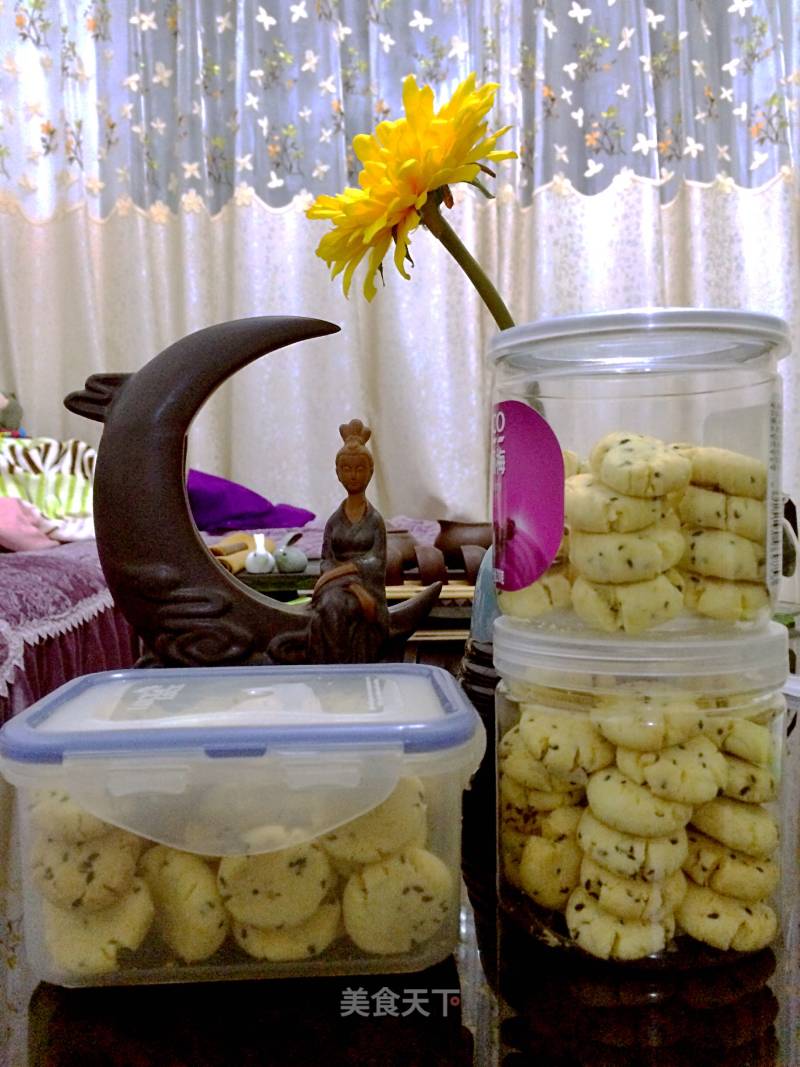Margarita Black Sesame Biscuits recipe