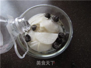 Ebony Radish Slices recipe