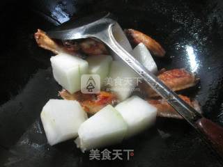 Braised Winter Melon with Medium Wings recipe