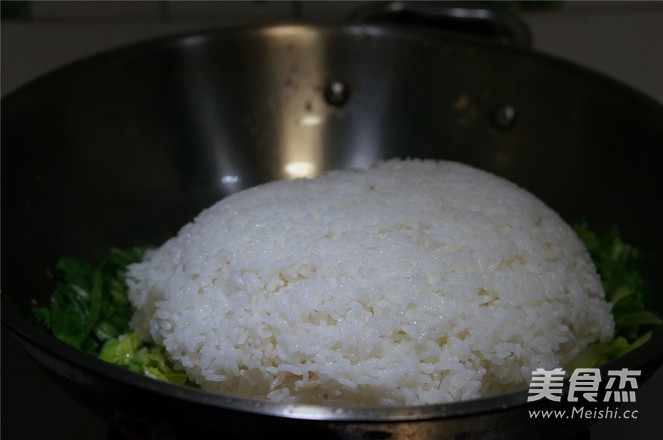 Mustard Fried Rice recipe