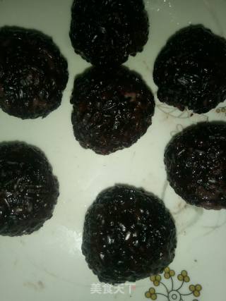 Black Rice Ball recipe