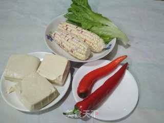 Tofu with Glutinous Corn recipe