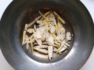 Mushroom, Bamboo Shoots, Burnt Oil and Gluten recipe