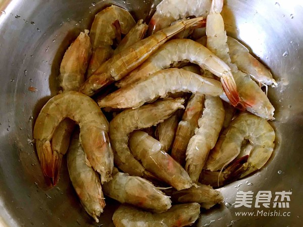 Garlic Open Back Shrimp recipe