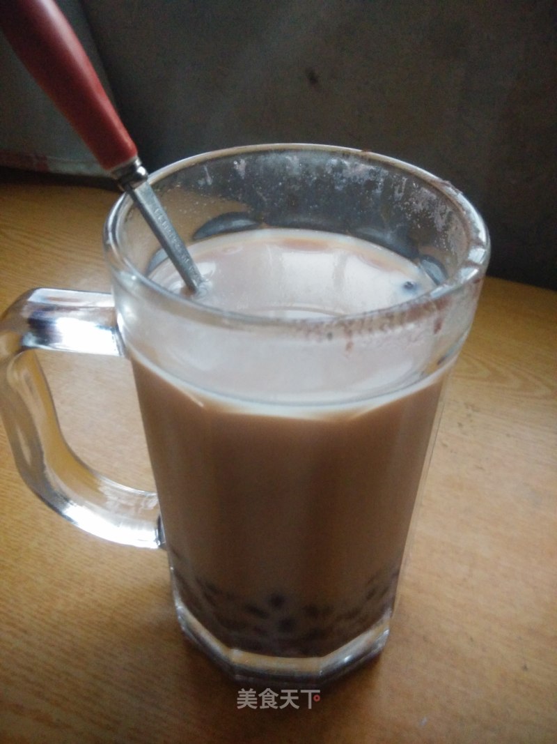 Red Bean Milk Tea recipe